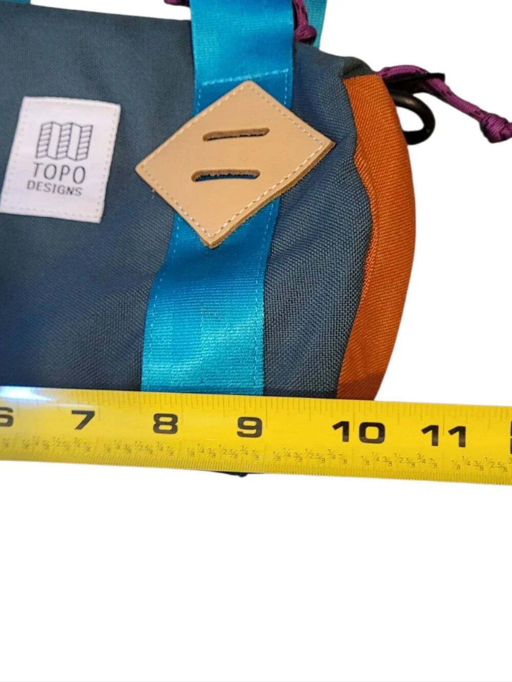 Topo Designs Multi-Color Mini Duffel Bag 4.6 L